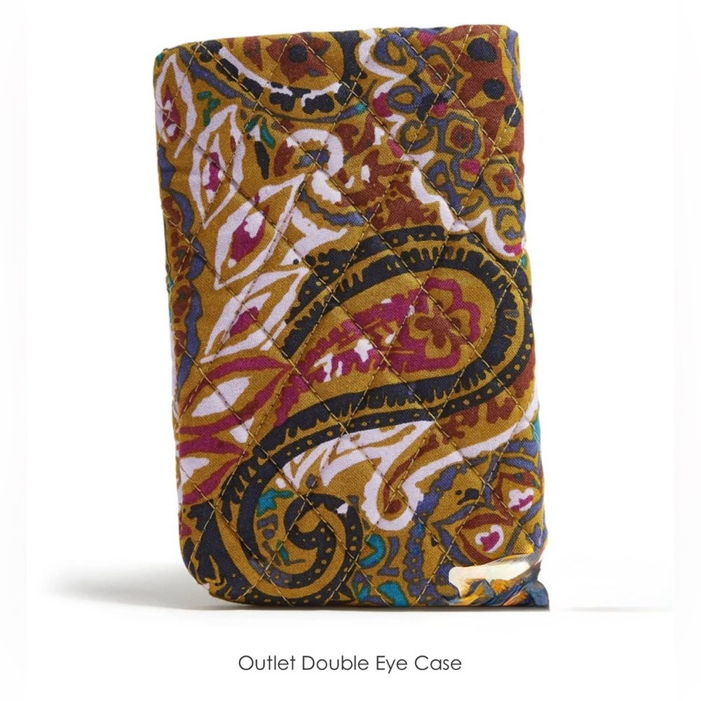 Vera Bradley Double Eye Case in Butta Spray